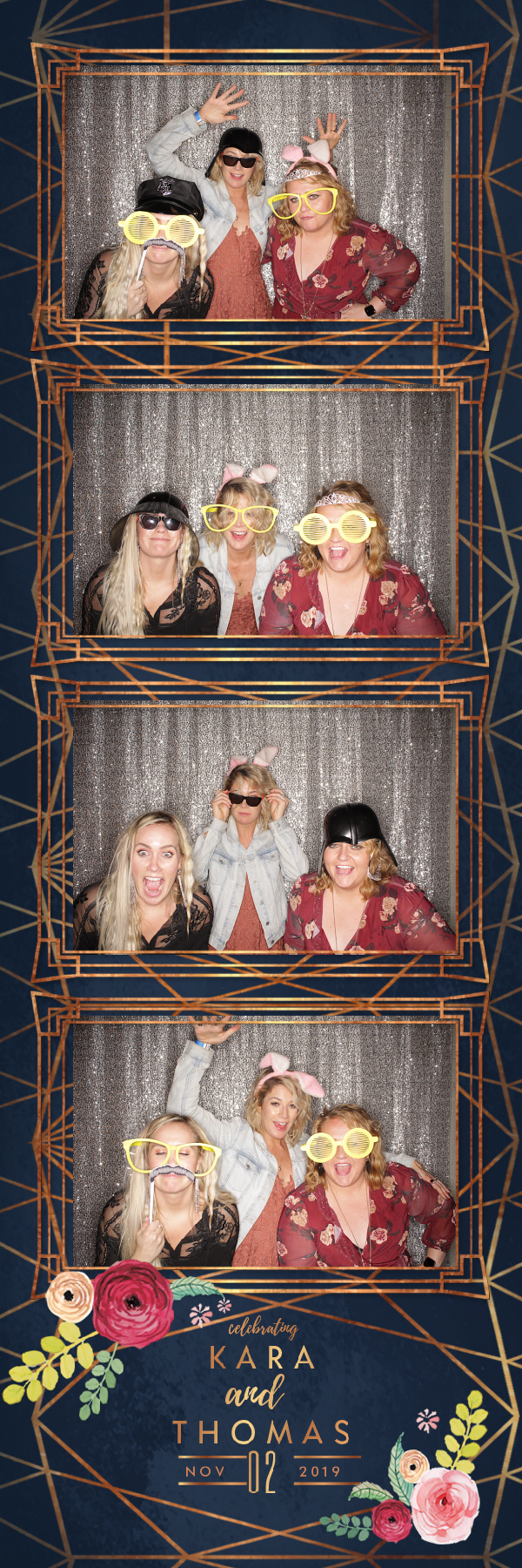 Kara and Thomas Wedding | View more photos from the event at gallery.photoboothbillings.com/u/PhotoBoothBillings/Kara-and-Thomas-Wedding